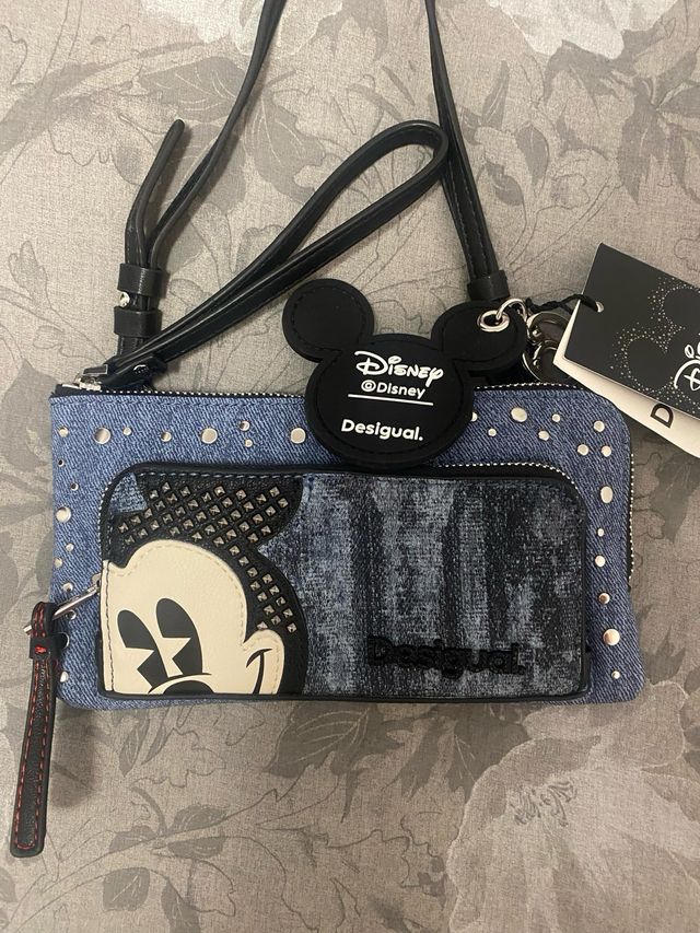 Bolso Desigual Mickey Mouse Denim