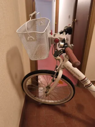 Bicicleta Btwin Poply 300 Blanca