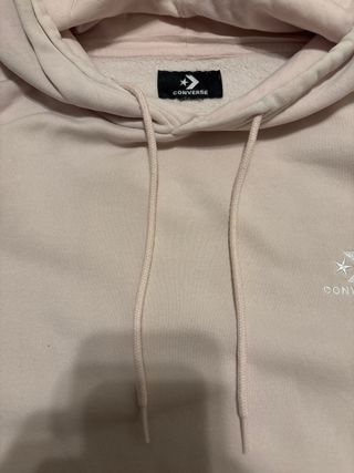 Sudadera Converse Rosa Unisex