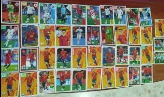 fútbol selecciones (lote).cromos
