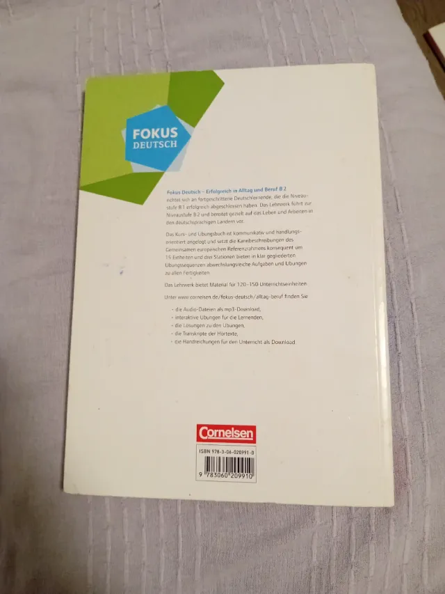 Libro de aleman nivel B2 - Fokus Deutsch
