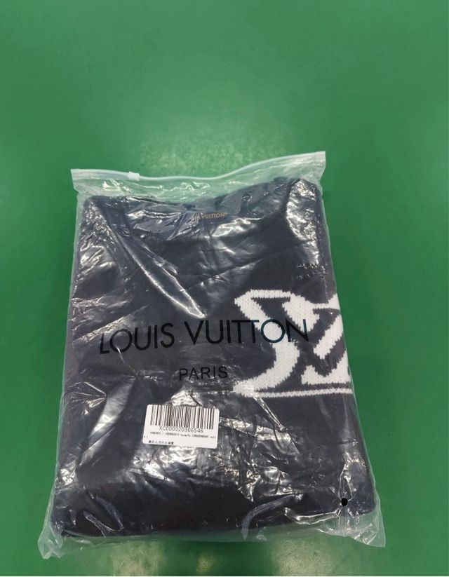 Maglione Louis Vuitton Nero con Logo