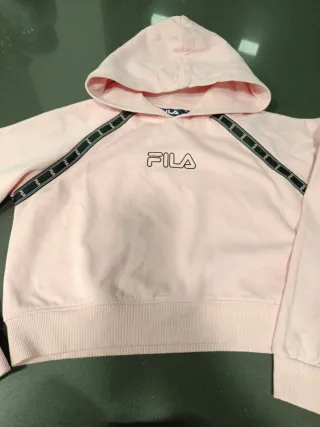 Sudadera Fila niña talla 16 rosa