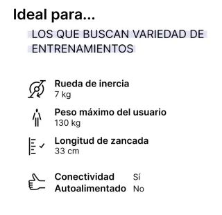 Bicicleta Elíptica Domyos 500