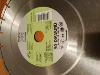 Disco de corte de diamante