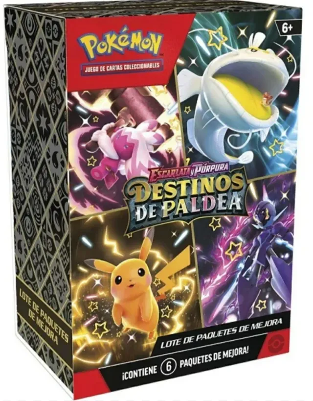 Pacote Selado de 10 Pacotes de Destinos de Paldea