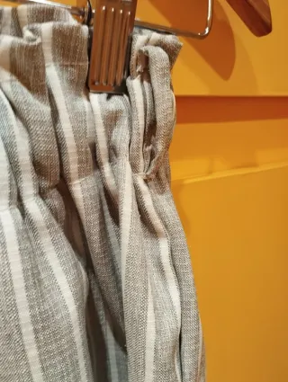 Pantalón corto de rayas