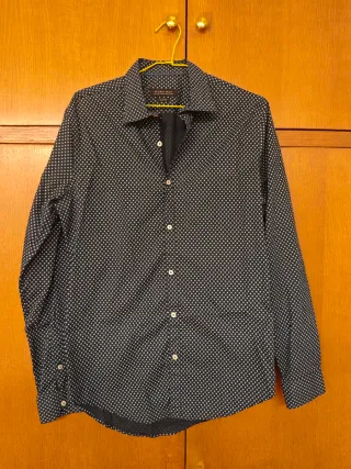 Camisa azul Zara Hombre M