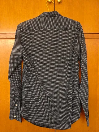 Camisa azul Zara Hombre M