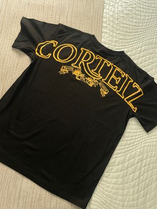 Camiseta Corteiz Negra Hombre