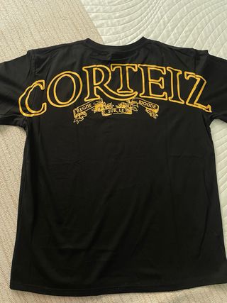 Camiseta Corteiz Negra Hombre