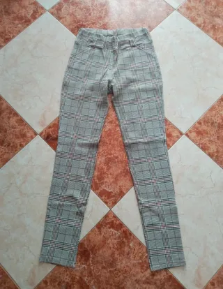 Pantalón cuadros