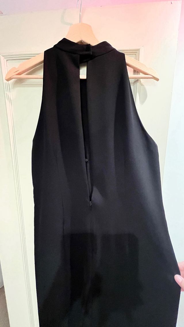 Mono Zara Pierna Ancha Negro