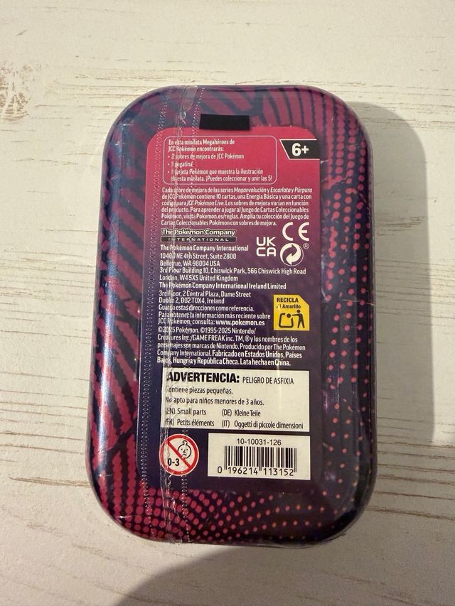 Caja Metálica Pokémon Trading Card Game
