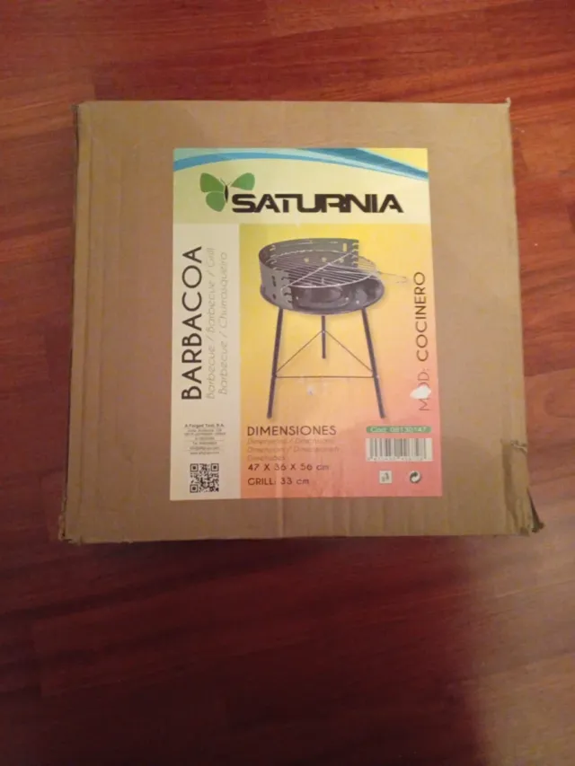 Barbacoa SATURNIA Cocinero Parrilla 33cm