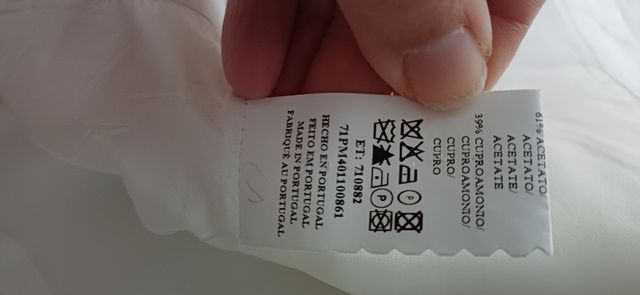 Chaqueta Seda Purificación García Blanca