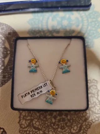 Conjunto Plata Primera Ley Niña