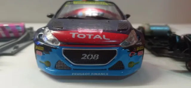 Peugeot 208 Rally Slot 1:32 Scaleauto