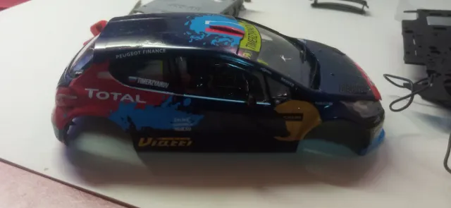 Peugeot 208 Rally Slot 1:32 Scaleauto
