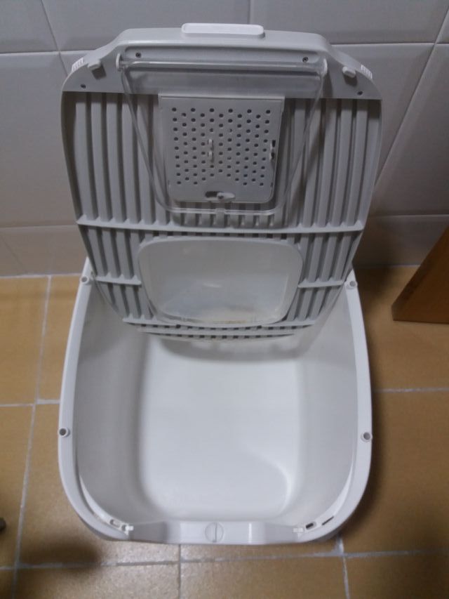 Arenero Pawhut Doble Puerta y Filtro