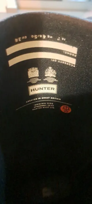 Botas Hunter Azules Talla 36