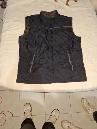 Chaleco acolchado reversible