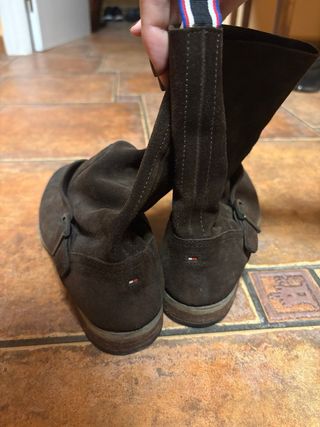 Botas Tommy Hilfiger Piel Marrón Talla 39