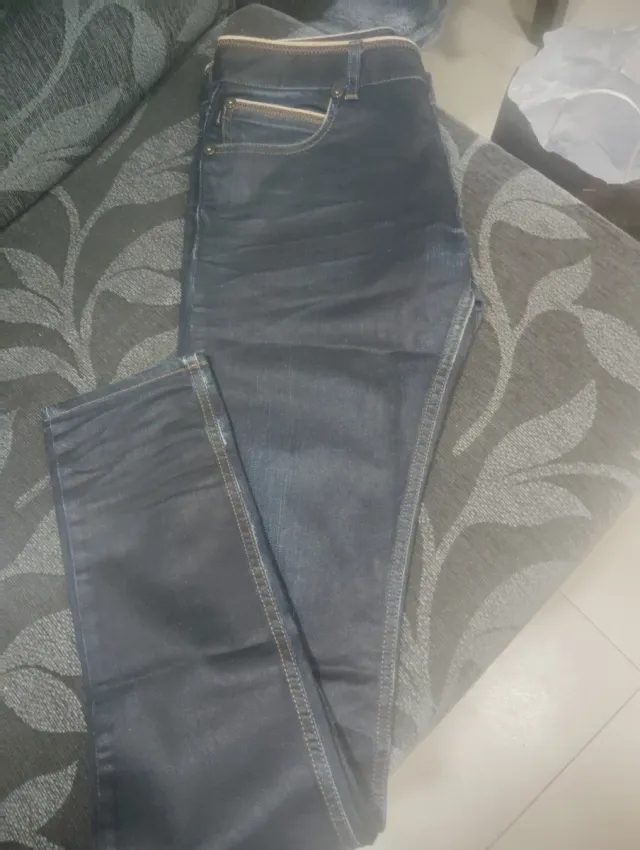 Vaqueros Just Cavalli Azul Oscuro