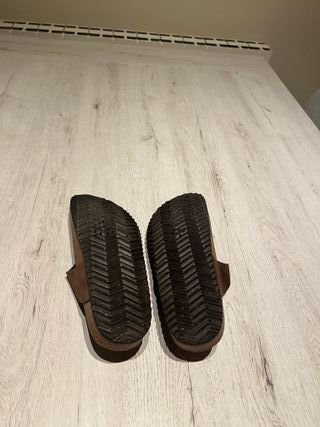 Sandalias Geox Respira Piel Marrón Talla 39