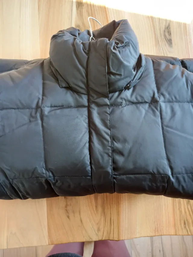 Cappotto imbottito donna nero