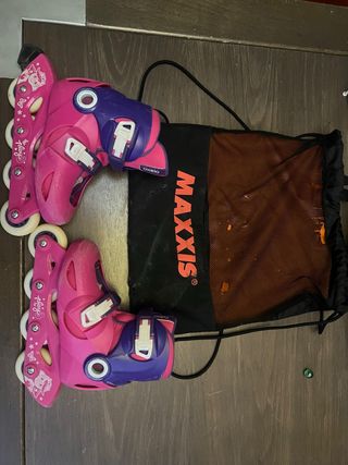 Patines niña T30-32 + Bolso