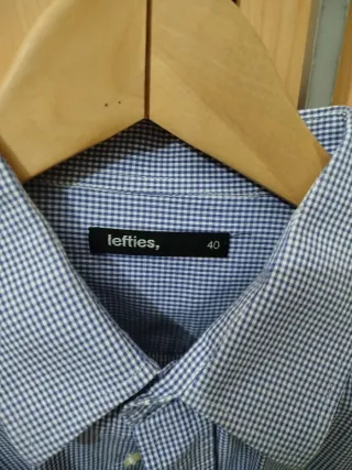 Camisa de hombre Lefties azul talla M