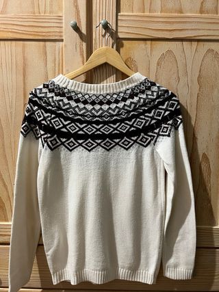 Jersey Naf Naf Talla S Estampado Geométrico