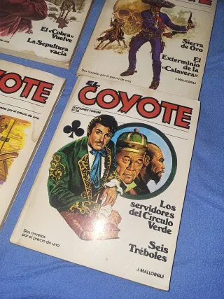 Lote 6 cómics El Coyote