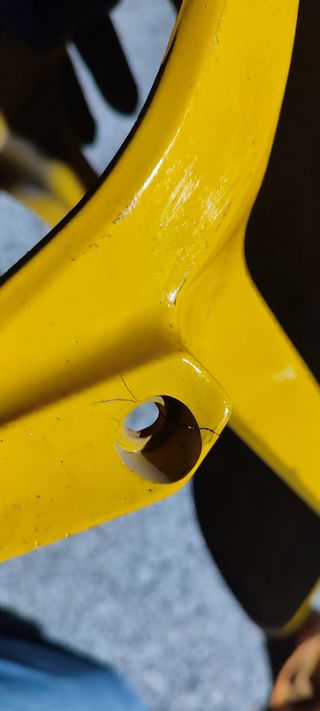 Guarda-lamas DUCATI Monster Amarelo