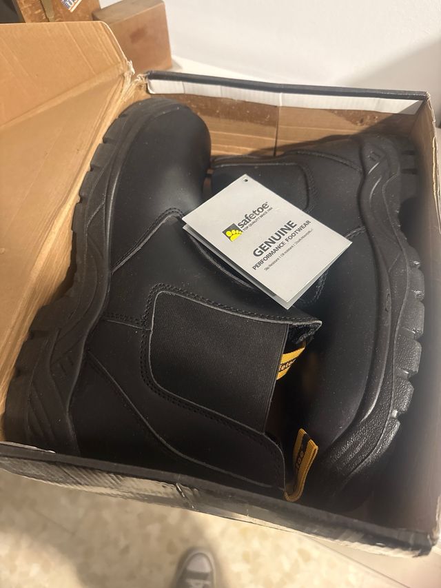 Stivali di sicurezza Safetoe da uomo neri