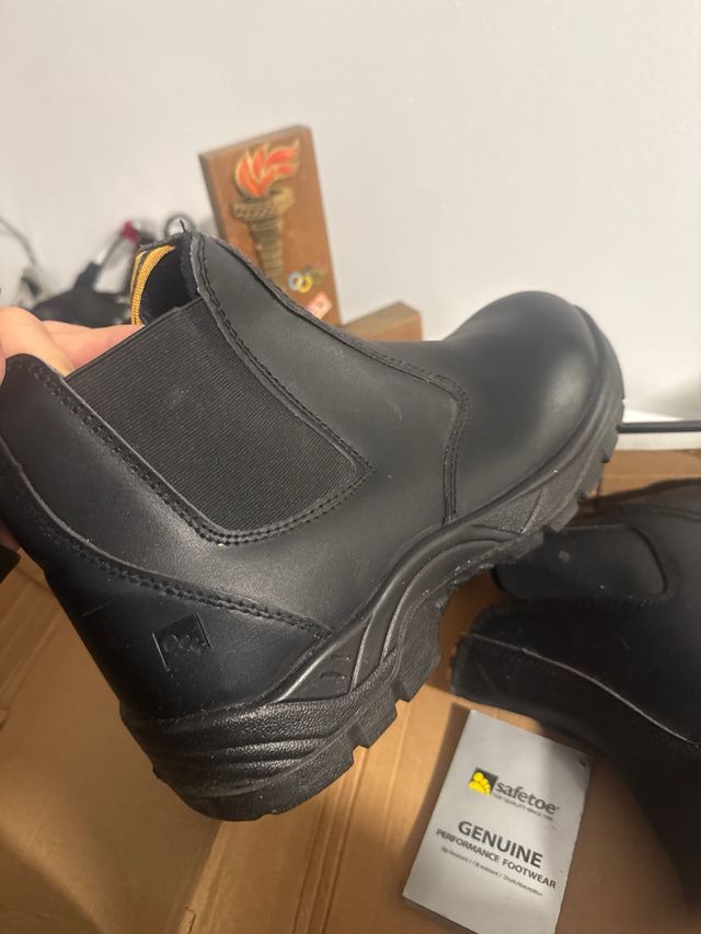 Stivali di sicurezza Safetoe da uomo neri