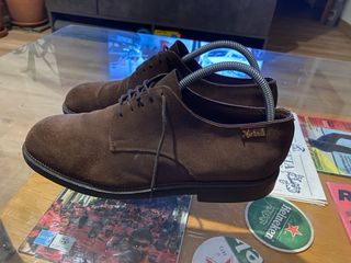 Zapato Martinelli Ante Marrón Hombre Talla 43