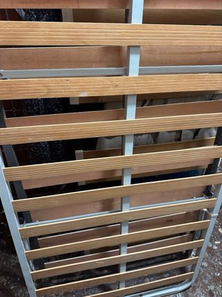 2 somieres 1,90/90 con patas normale y plegable