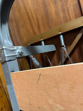 2 somieres 1,90/90 con patas normale y plegable