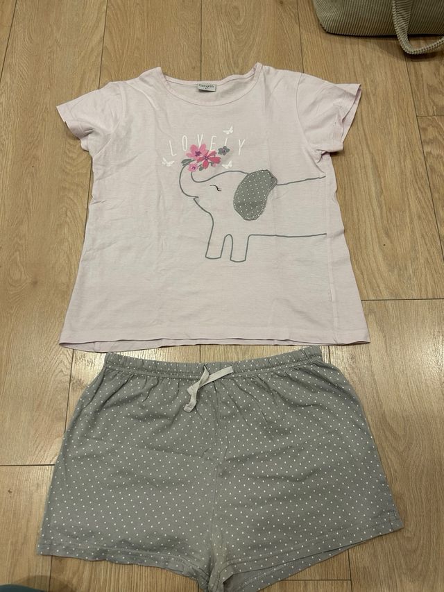 Pack pijamas cortos niña tirantes camisón