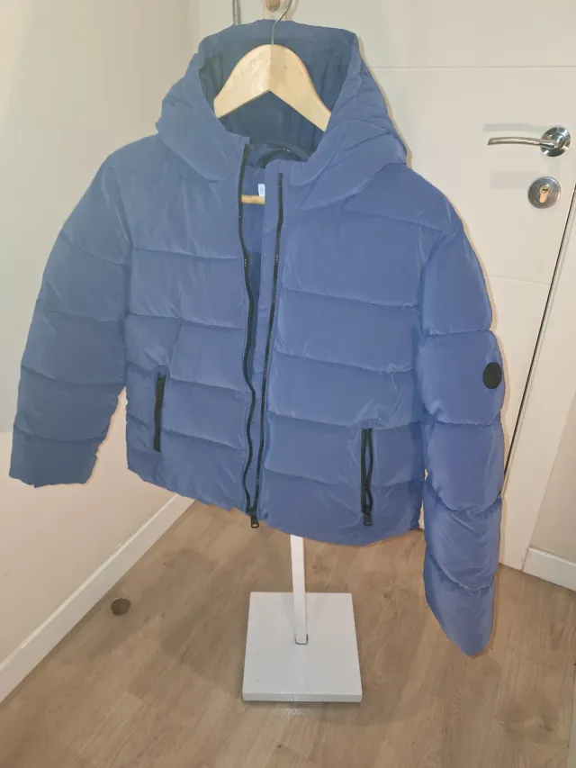 Chaqueta Mango Azul Talla XS  10-12 años