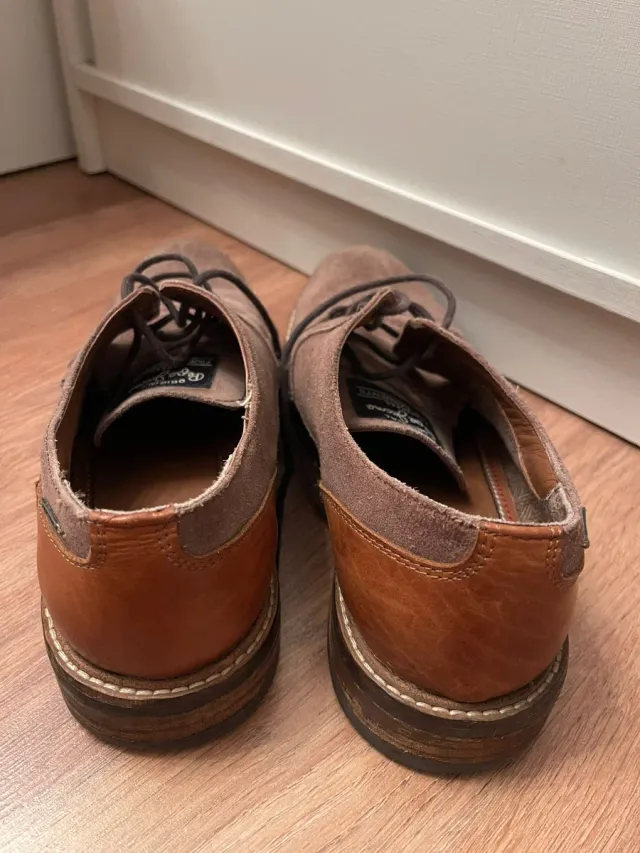 Zapatos de ante Pepe Jeans marrones hombre