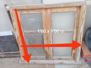 Ventanas de madera antiguas