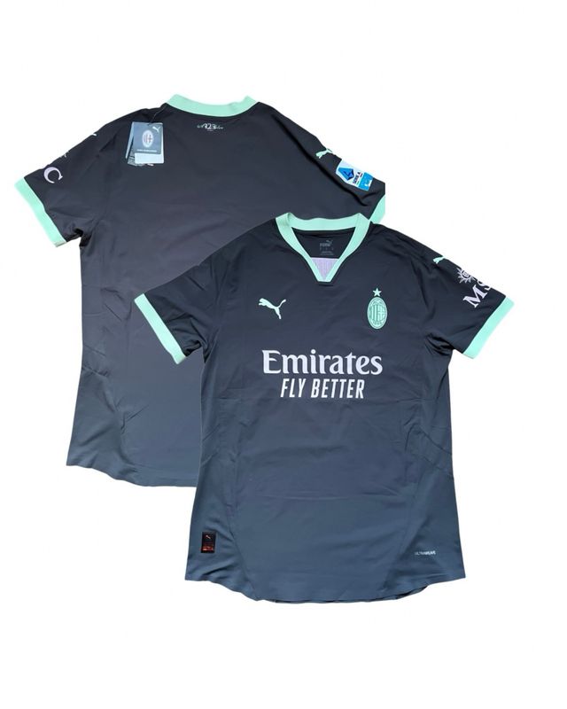Camiseta fútbol auténtica AC Milan edición jugador