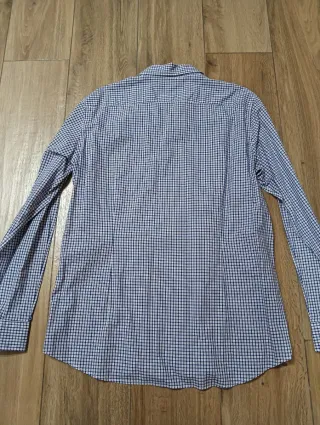 Camisa Roberto Verino Cuadros Azul/Blanco