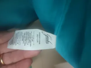 Borsa Gabs bianca con tracolla blu e nera