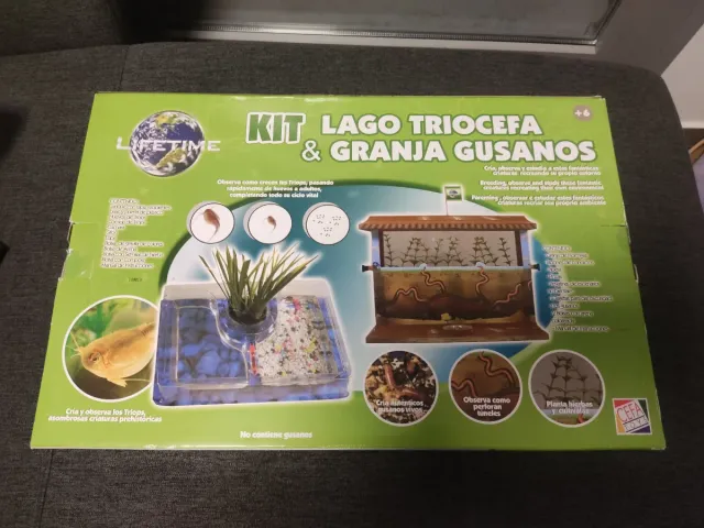 Kit Lago Triocefa y Granja Gusanos