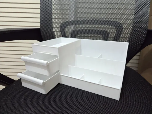 Organizador de maquillaje con cajones