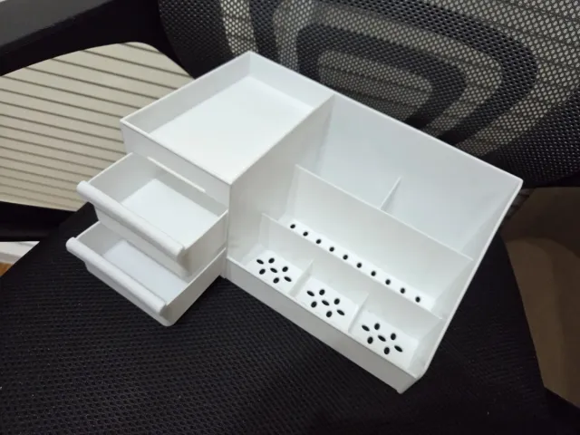 Organizador de maquillaje con cajones